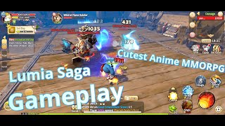 Lumia Saga Gameplay  -  This is the cutest Anime MMORPG