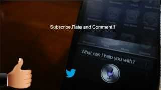 How to install Siri on iPhone 3Gs,4,iPod Touch 4,iPad 1,2,3 using Ac!d Siri (Jailbreak Required)