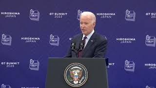 2023-05-21 - President Biden Comments the Chinese Balloon Incident