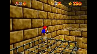 Super Mario 64 - Shifting Sand Land Freerun (TAS)