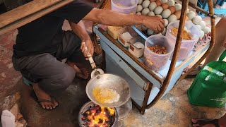 Traditional Kerak Telur Making Of Indosasiya With Duck Egg | Indonasiya Street Food