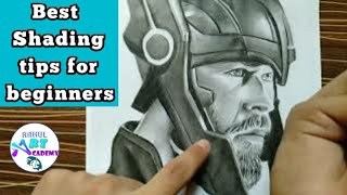 Shading tips for beginners | how to do shading for beginners | drawing tips | Rahul Art Academy