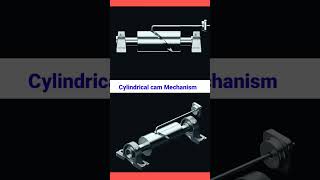 cylindrical cam Mechanism Solidworks 3d design animation #Short #ytshorts #youtubeshorts