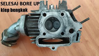 Motor Supra Fit Los Kompresi Selesai Bore Up