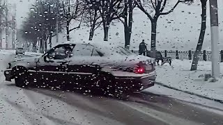 Вело vs авто. Ноябрьский, предзимний, скользкий.