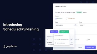 Scheduled Publishing