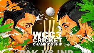 Pakistan vs India 5 overs match Quickplay : World Cricket Championship 3 (WCC 3) 2022 gameplay