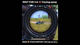 GREATEST CAR 🚘 TRACING SPRAY WITH M416➕6x 💀#shortsfeed#shortsviral#shorts#ytshorts#pubgmobile#bgmi