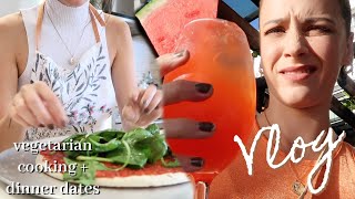 Summer cocktails + Vegetarian grocery haul! // WEEKLY VLOG 1