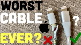 Apple Charging Cables POOR QUALITY! HERE'S THE BEST LIGHTNING CABLE FOR IPHONE (2020)