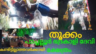 ഭദ്രകാളി ദേവി ക്ഷേത്രം തൂക്കം കണ്ടിട്ടില്ലാത്തവർക്കായി /#temple