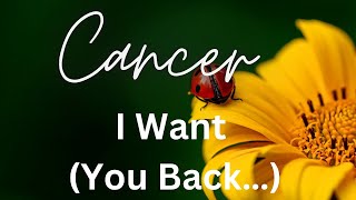 Cancer ♋️ I Want (You Back…) March 2023 Love Twin Flame Tarot Card Reading