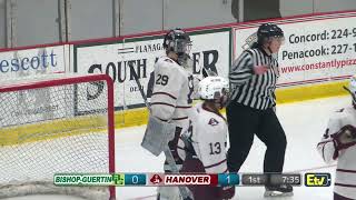 #2  Hanover  takes on #3  Bishop Guertiin in NHIAA D1 Ice Hockey. Girls Hockey. Game HD  3 /5/24