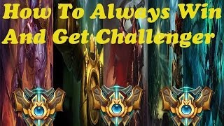 How To Always Win A Game And Get Challenger With Commentary