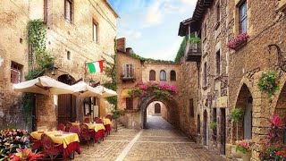 beautiful Italian village fiume veneto Pordenone | walking tour Italian village | Italy village life