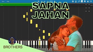 Sapna Jahan Piano Tutorial | Brothers | सपना जहाँ | Akhay Kumar | Sonu Nigam | Rishabh DA