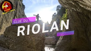 Barranco Clue du RIOLAN octubre 2023 - Alpes Marítimos