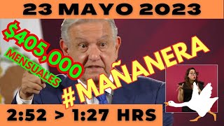 💩🐣 Conferencia de prensa matutina *Martes 23 de Mayo 2023* Presidente AMLO de 2:52 a 1:27.