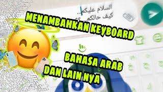 Memunculkan keyboard bahasa arab dan bahasa lainnya di hp #terkhususVivo