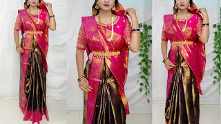 How to looks more elegant in Saree/Saree Draping  style/Sar par pallu lene la anokha style