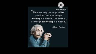 ALBERT EINSTEIN'S QUOTES About LIFE