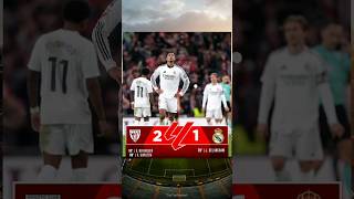 Athletic Club 2 vs 1 Real Madrid | K.Mbappe Gagal Penalty #shorts #laliga #realmadrid