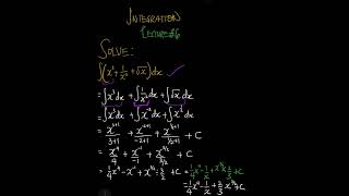 INTEGRATION || Indefinite Integrals | Lecture 6 | #calculus  | #maths