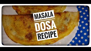 Masala Dosa Recipe | Gits Instant Dosa Mix | Readymade Dosa Powder | Spicy Indian Pancake | Anees