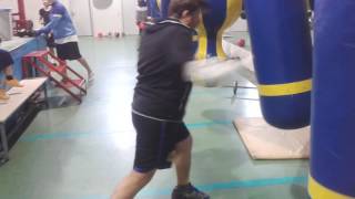 boxing heavy bag works for muay thai