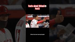 Facts about Shohei Ohtani⚾️Part2 #shorts #ohtani #mlb