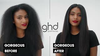 How To Straighten Long and Textured Hair | ghd max styler | ghd ANZ