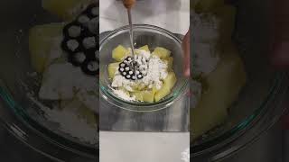 Delicious potato recipe 2 spoon flower ￼￼onion, garlic, 1 spoon cornstarch, teaspoon butter, basil#￼