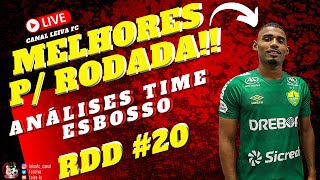 LIVE Cartola Fc / Fechamento das Ligas e Time esbosso para a Rodada 20