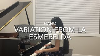 Variation From La Esmerelda Piano | La Esmerelda Ballet | Ananya Parlapalli