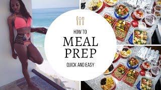 MEAL PREP EASY and QUICKLY | GRAB N' GO |