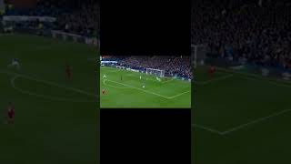 Salah chance vs Everton