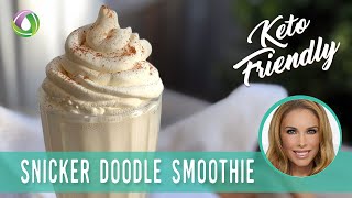 Low Carb Snicker Doodle Smoothie Recipe  - Protein Treats by Nutracelle