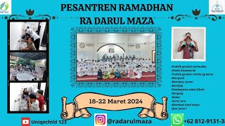 Pesantren Ramadhan & Iftar Jama'i RA Darul Maza✨