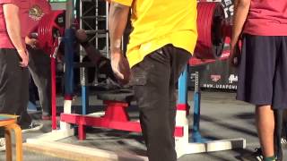 Jeff Snyder 750lbs at 120+    2015 Arnold Titan Pro Bench