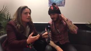 #Enfoirés2017 - Interview de M Pokora par Juliette Delacroix (Facebook Live TF1 du 21/01/2017)