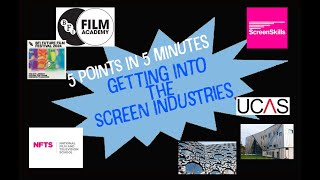 Want a career in the screen industries? Here's how!