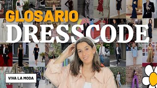 GLOSARIO DRESSCODE