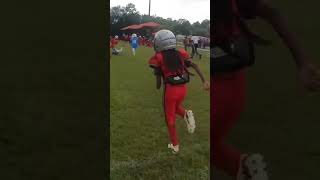 Go Joe Go!! #davidonthedaily #football #youtubeshorts #8u #duval #youthfootball #popwarner