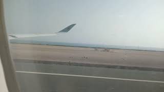 Take-off from Doha International Airport