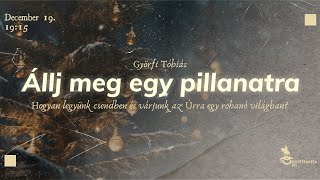 Állj meg egy pillanatra | Györfi Tóbiás