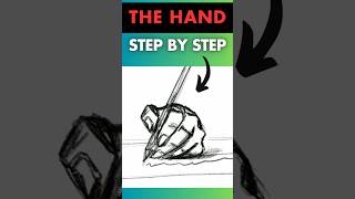 Master Drawing a Hand Holding Pencil (Front View)