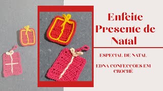 Enfeite presente de natal