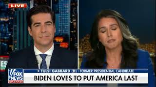 Tulsi Gabbard (perhaps the only sane Democrat left) Weighs In On Brandon's "New World Order"