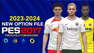 PES 2017 | NEW OPTION FILE T99 V15 23-2024 | 1/4/24 | PC