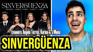 REACCIÓN A // SINVERGÜENZA - EMANERO, ANGELA TORRES, KARINA & J MENA